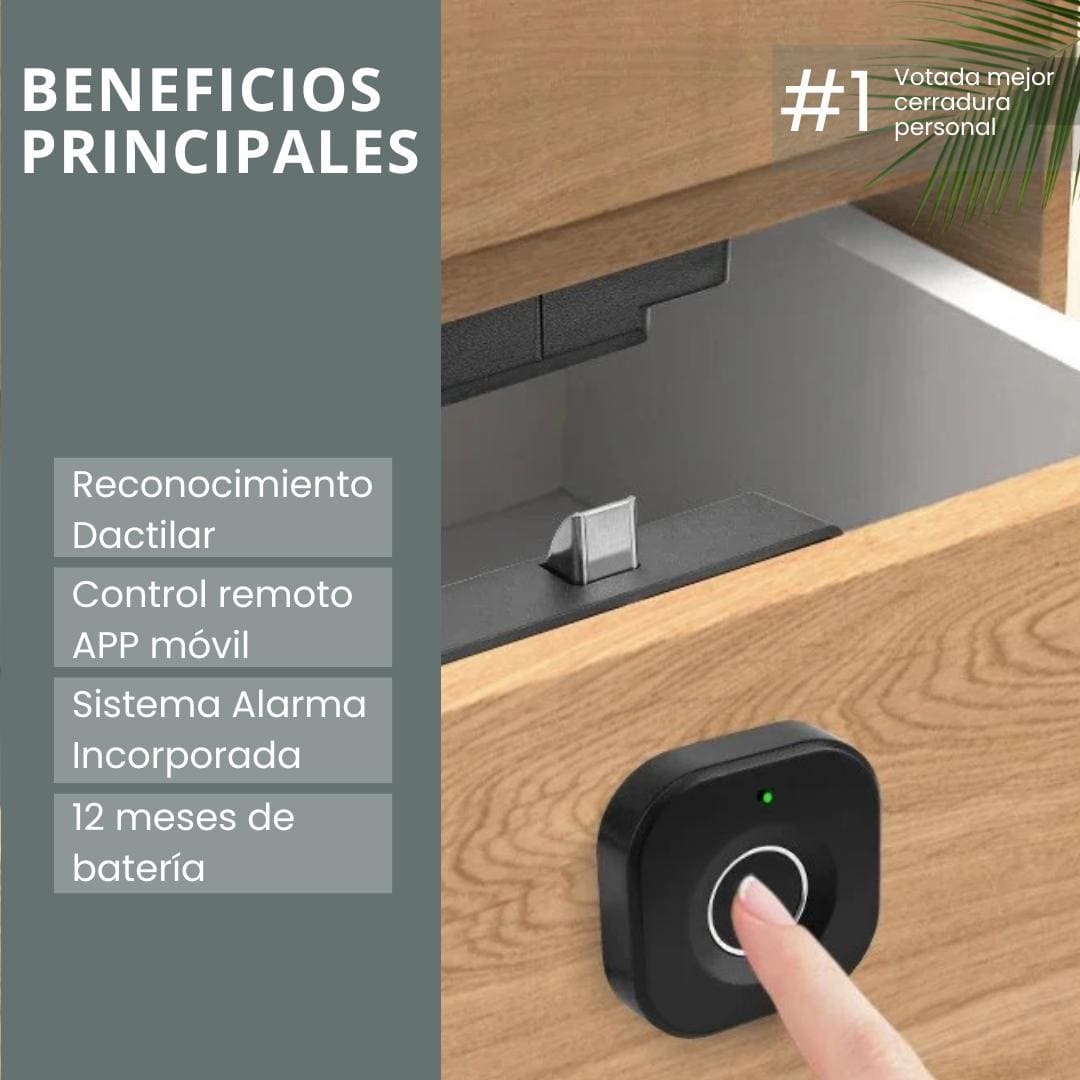 SecureTouch Pro - Cerradura Biométrica Inteligente