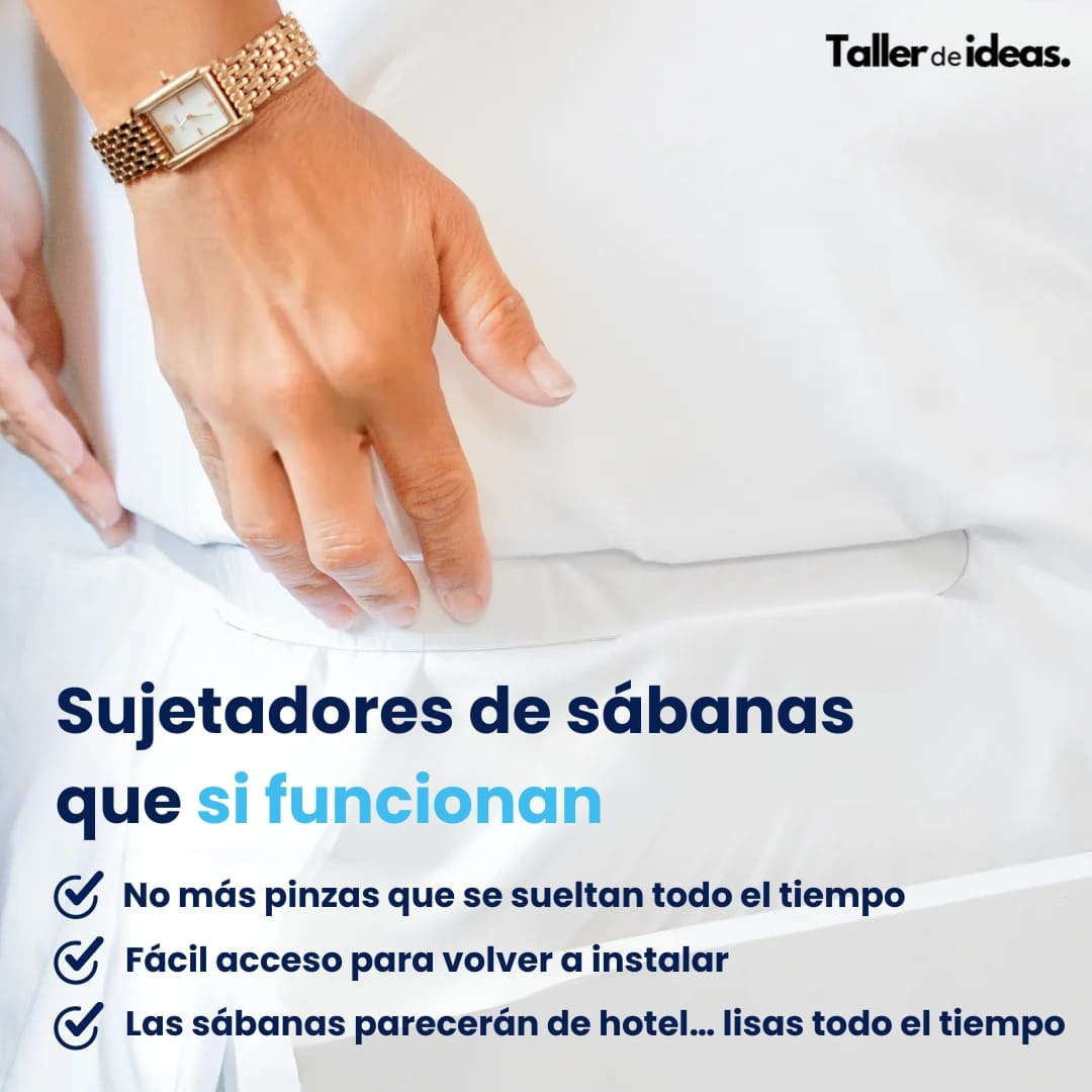 SleepLock™ | Kit Sujetador de Sábanas x4