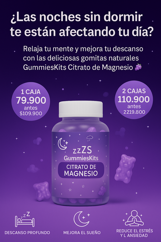 Gomitas para Dormir + Magnesio x 60 unid