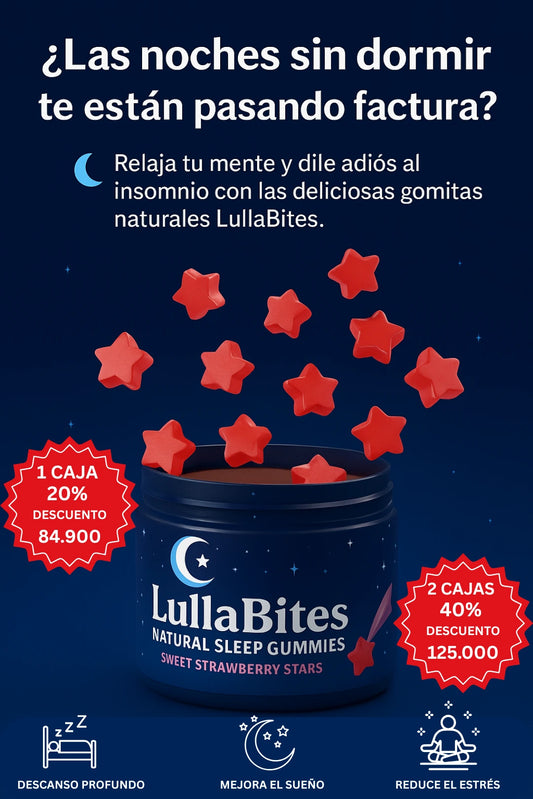 GOMITAS PARA DORMIR - LULLABITES