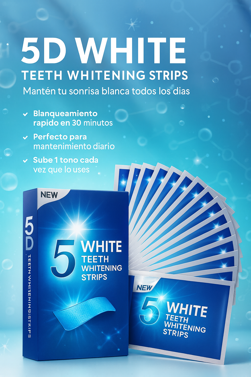 Cintas Blanqueadoras Dental 5D